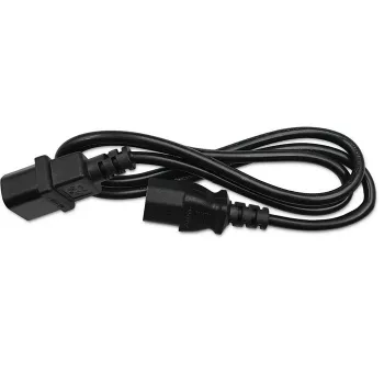 Extensão de alimentação QOLTEC 50459 IEC C13 para C14 1,5 m