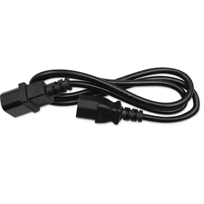 Extensão de alimentação QOLTEC 50459 IEC C13 para C14 1,5 m