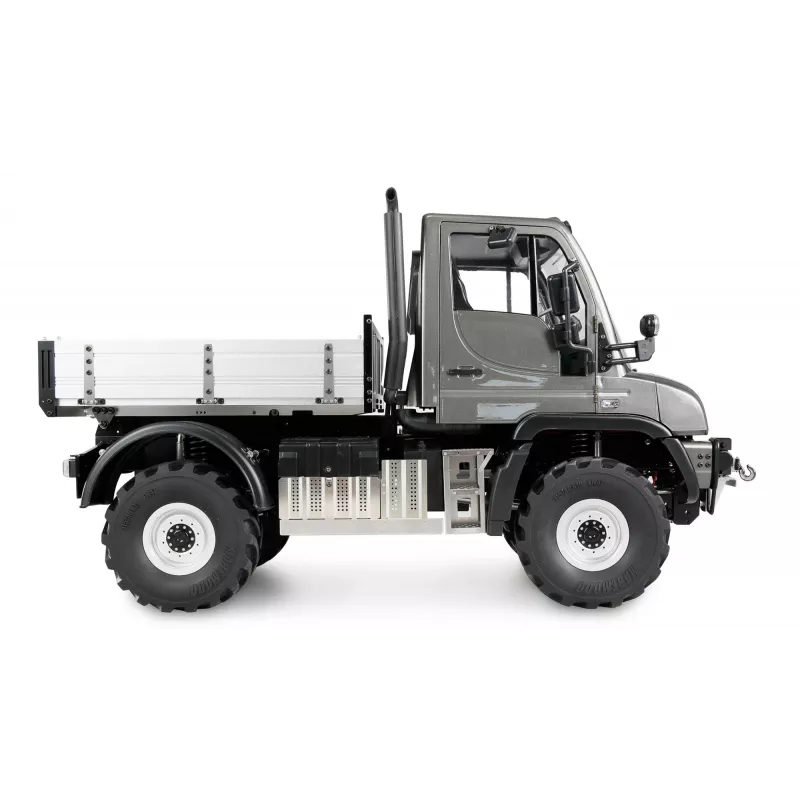 Amewi Mercedes-Benz Unimog porta-equipamentos 4WD antracite 1:10 ARTR (22683)