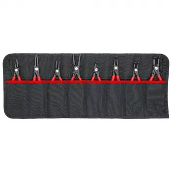 KNIPEX 00 19 58 V02 kit de alicates para anéis de segurança adequado para anéis exteriores e interiores 12-25 mm, 19-60 mm 10-25 mm,