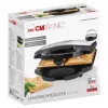 Clatronic ST 3778 Máquina de sandes 750 W preto, aço inoxidável