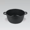 Panela com tampa Maestro MR-4616C 16 cm 1 l preta