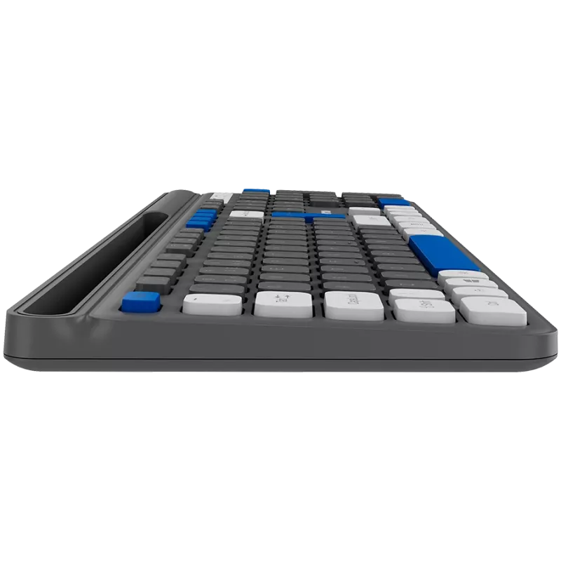 Teclado sem fios CANYON HKB-W03 cinzento – design compacto, alimentado por pilhas AAA, modelo CNS-HKBW03DG