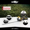 Tesoura para sebes com bateria MoWox EHT 6362 Li — de mão, punho rotativo, alimentada por bateria