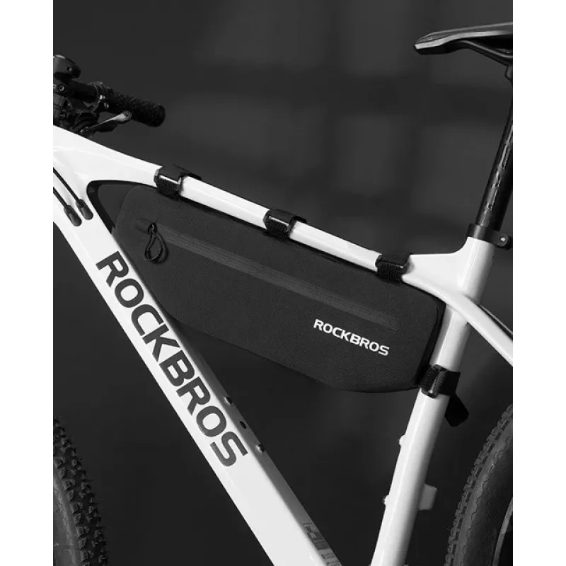 Rockbros AS-043 bolsa de bicicleta para quadro 3l preto