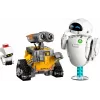 LEGO Disney Pixar 43279 WALL-E e EVE conjunto de construção, 811 peças, 18+