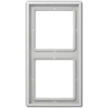 JUNG LS 982 LG - cinzento - duroplástico - sem parafusos - JUNG - 81 mm - 152 mm