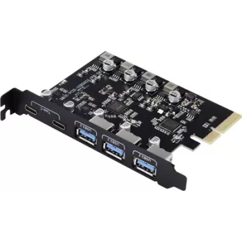 Renkforce RF-6613196 placa controladora 3+2 portas USB 3.2 Gen 2 USB-C® (USB 3.2 Gen 2) (RF-6613196)