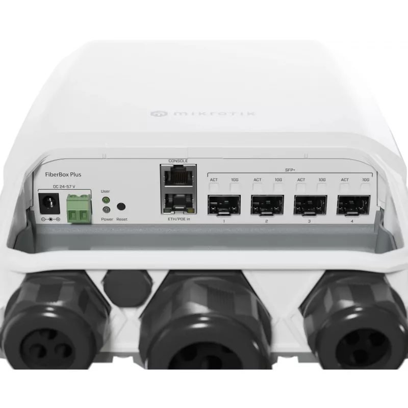 Router Mikrotik FiberBox Plus Gerido Gigabit Ethernet 10/100/1000 IEEE 802.3af