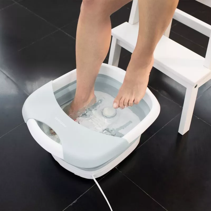 Banho de pés Medisana FS 886, branco/cinzento