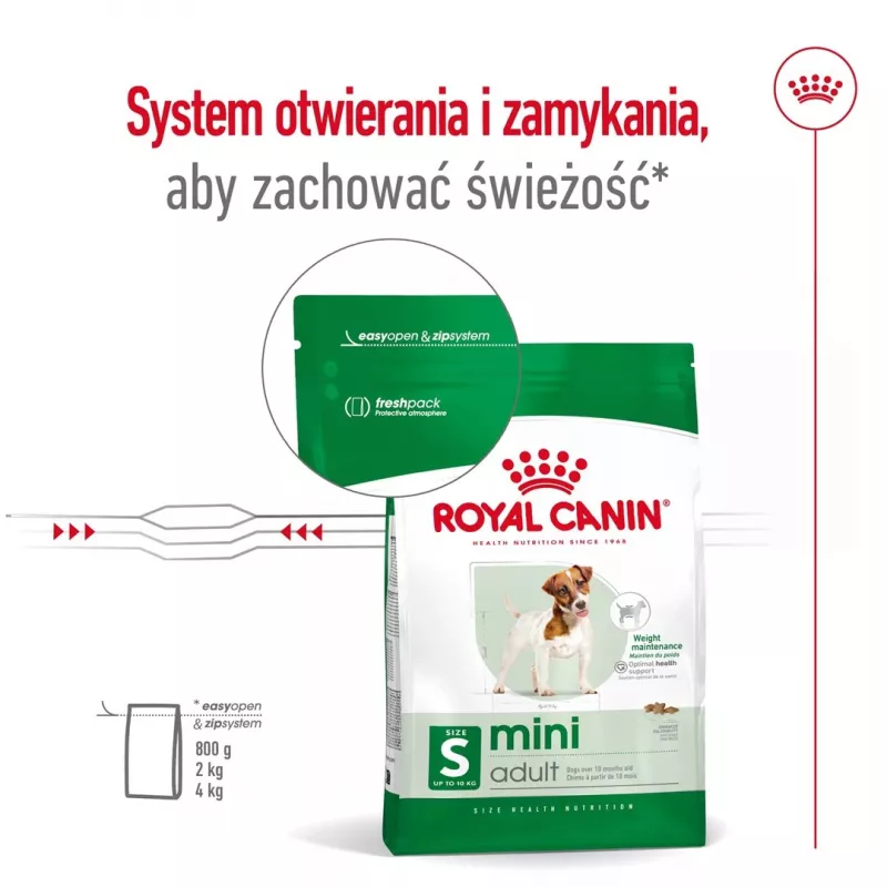 Ração seca para cães Royal Canin Adult Mini S 8 kg — alimento completo para cães adultos de raças pequenas