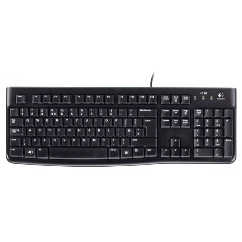 Teclado Logitech K120 teclado com fios