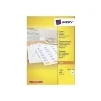Etiquetas de endereço em papel AVERY DP001-100.FR A4 210 x 297 mm branco – folhas de etiquetas imprimíveis