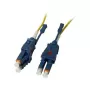 Cabo de patch de fibra ótica 2 fibras 0,5 m LC-LC 9/125 µm OS2 Uniboot rotativo Push/Pull AD 2 mm - cabo - fibra monomodo (S215525)
