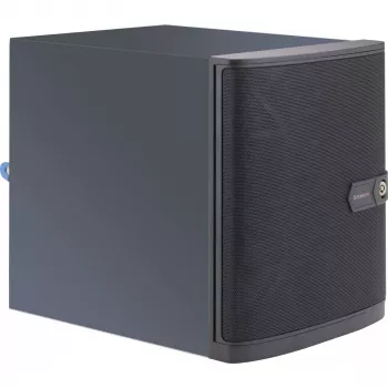 Caixa de computador Supermicro CSE-721TQ-350B2 Mini Tower preto