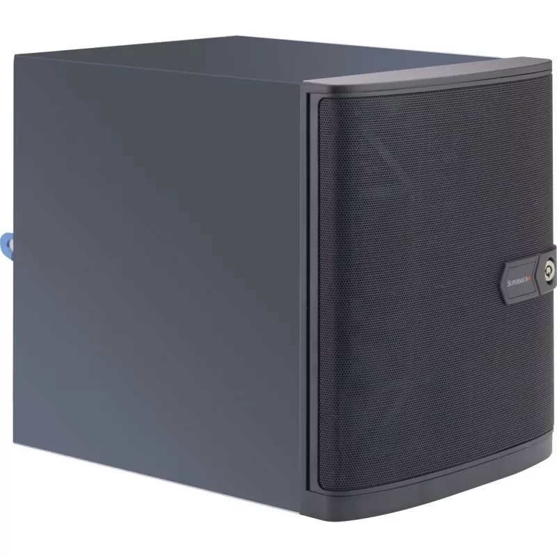 Caixa de computador Supermicro CSE-721TQ-350B2 Mini Tower preto