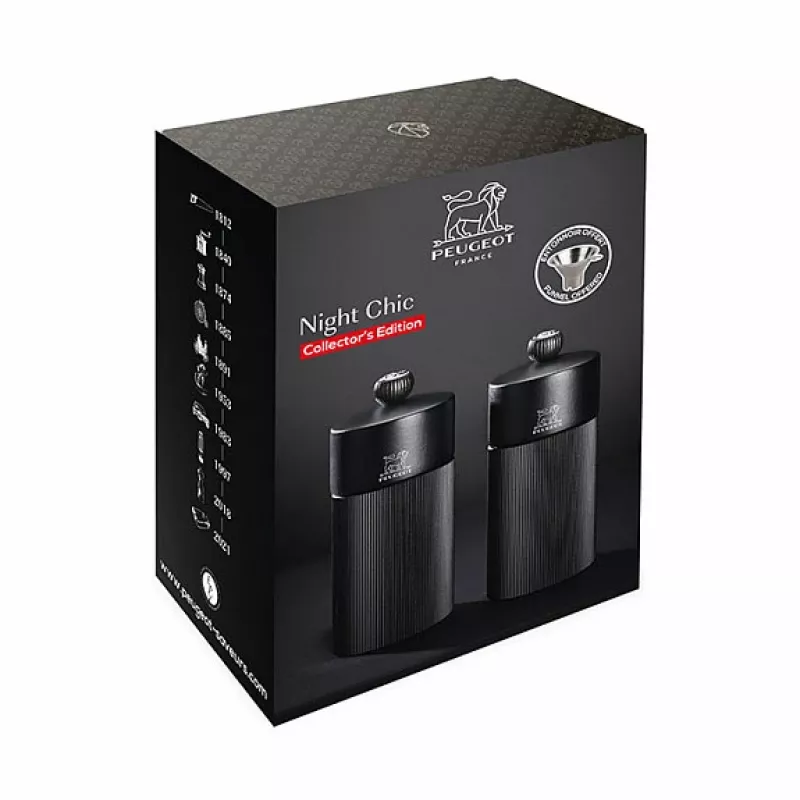 Peugeot Line Night Chic LINE PM&SM Preto Mate 12 cm