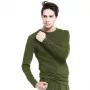 Blusa Glovii GJ1CXL decote redondo manga comprida elastano poliéster