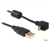 Cabo USB DeLOCK USB 2.0 1 m Micro-USB B preto