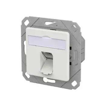 METZ CONNECT 130D371127-I E-DAT C6A IDC UPk branco tráfego (130D371127-I)