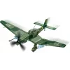 Kit de construção Cobi Blocks Junkers JU 87G-2 Stuka 571 peças kit de modelismo