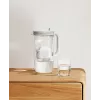 Brita Glass+1 Maxtra Pro Pure Performance jarro filtrante de vidro, 2,5 l totais / 1,5 l filtrados, adequado para máquina de lavar loiça, cinzento