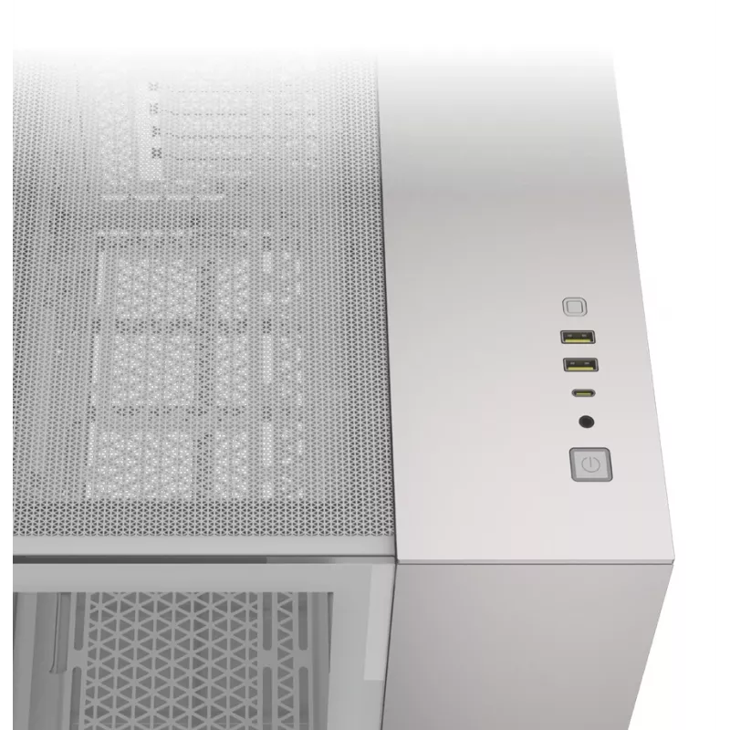 Caixa de PC Corsair CC-9011289-WW midi-tower cinzento, branco