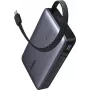 Powerbank UGREEN PB550 20.000 mAh 67 W PD com 1×USB-A, 1×USB-C e cabo USB-C integrado, ecrã inteligente (55996B)