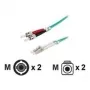 Cabo de patch de fibra ótica ROLINE OM3 LC/ST 50/125µm 5m