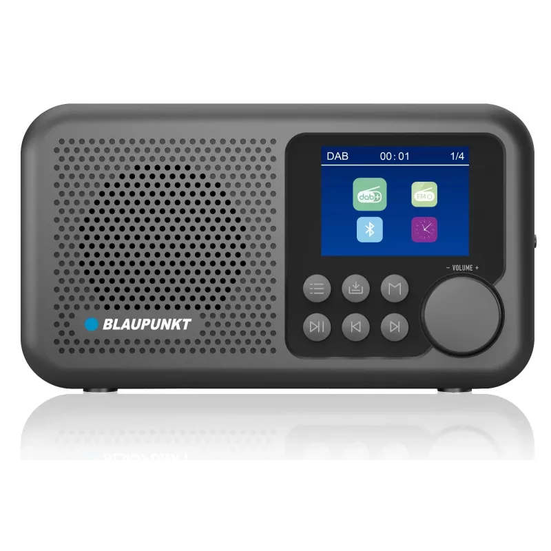 Blaupunkt DR8BK rádio portátil, preto