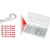 Conjunto de pinos para guarda-lamas KS Tools 970.0060 — 150 unid., Diâmetro 1,8×33 a 3,9×75 mm