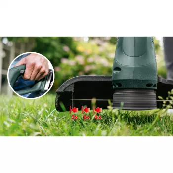 Aparador de relva com bateria EasyGrassCut 18-260, 18 volts (verde/preto, 2x bateria de iões de lítio 2,0 Ah, POWER FOR ALL ALLIANCE)