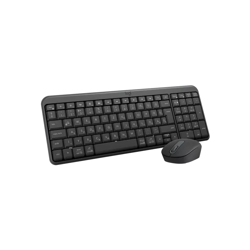 Conjunto de teclado e rato sem fios Logitech MK250 Compact