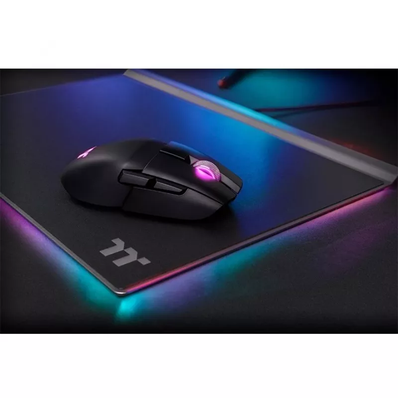 Rato Thermaltake Argent M5 ambidestro RF Wireless+Bluetooth+USB Type-A ótico 16000 DPI (GMO-TMF-HYOOBK-01)