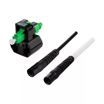 METZ CONNECT conjunto de fichas híbridas LC APC OS2, 10 unid., para cabo Ø 2,0 + 3,0 mm
