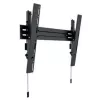 Suporte de parede para TV Hagor BL Superslim Tilt 600 75 polegadas Preto