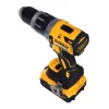 Conjunto combinado para ferramentas elétricas DeWALT DCK2080P2T-QW — 18V Li-Ion 5Ah (2x), rebarbadora DCG405, aparafusadora, rosca M14 para prato de lixar, mala de transporte