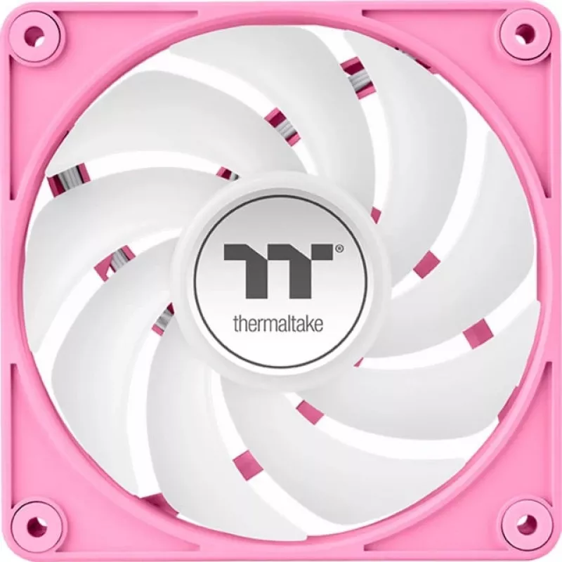 Ventoinhas de caixa Thermaltake CT120 EX ARGB 120mm rosa pack de 3