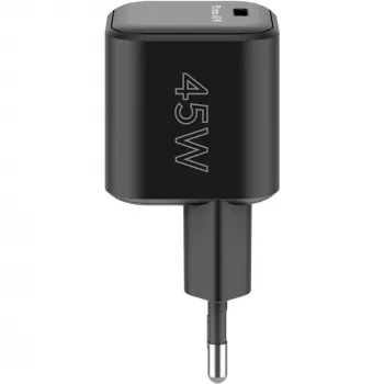 Carregador Goobay 65331 carregador rápido AC para interior preto USB Type-C