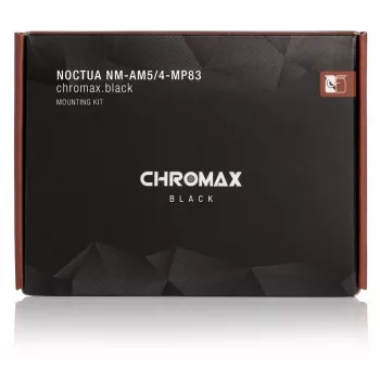 Kit de montagem Noctua NM-AM5/4-MP83 CHROMAX.Preto Preto AM4 AM5