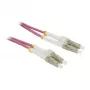 Synergy 21 100m OM4 LC - LC - 100 m - OM4 - LC - LC - macho/macho - violeta