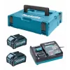 Conjunto de bateria e carregador Makita XGT