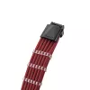 Cabo CableMod C-Series PRO ModMesh 12VHPWR para 3x PCI-e para Corsair - 60 cm, vermelho escuro