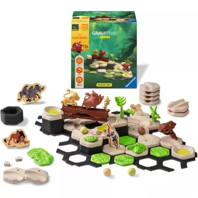 GraviTrax Junior Starter-Set O Rei Leão, comboio
