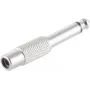 Conector de fio ShiverPeaks BS57000-M prateado ficha/conector fêmea reto