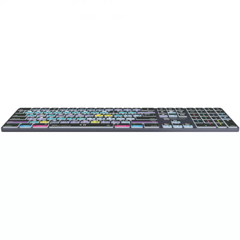 Teclado Logickeyboard LKB-RESB-TM-UK Office Bluetooth QWERTY cinzento titânio