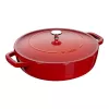 Assadeira Staub Chistera 28 cm redonda vermelho cereja 40511-474-0 405114740 (40511-474-0)