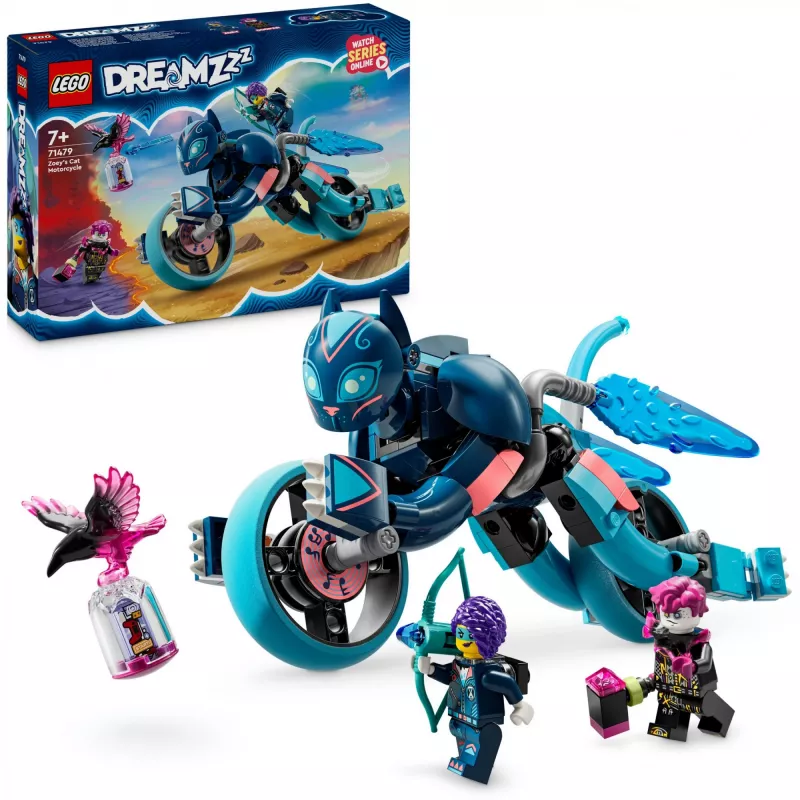 LEGO DREAMZzz Moto Gato da Zoey Brinquedo de construção 71479