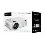 Projetor standard throw kruger & matz V-LED20 Full HD 1080p, LED, rácio de projeção 1,4:1, ecrã 15–150 polegadas, Bluetooth, altifalante 3 W