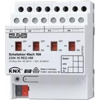 JUNG 2304.16 REGHM - 150 mW - branco - VDE - 3680 W - 250 - 400 V - 16 A